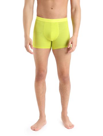 Bielizny Icebreaker Cool-Lite™ Merino Anatomica Boxers Męskie Żółte | PL 1629NWYB